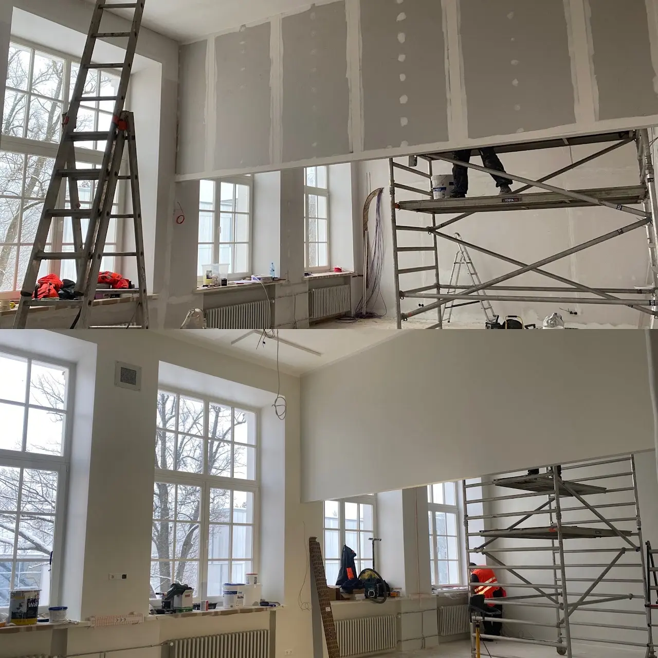 Before and after – University Repaint – Dane Painting